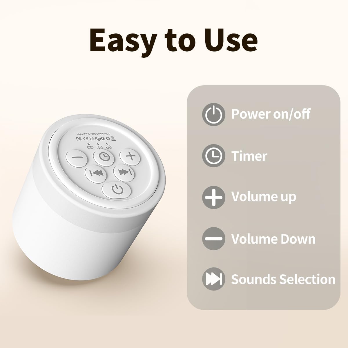 Portable White Noise Machine