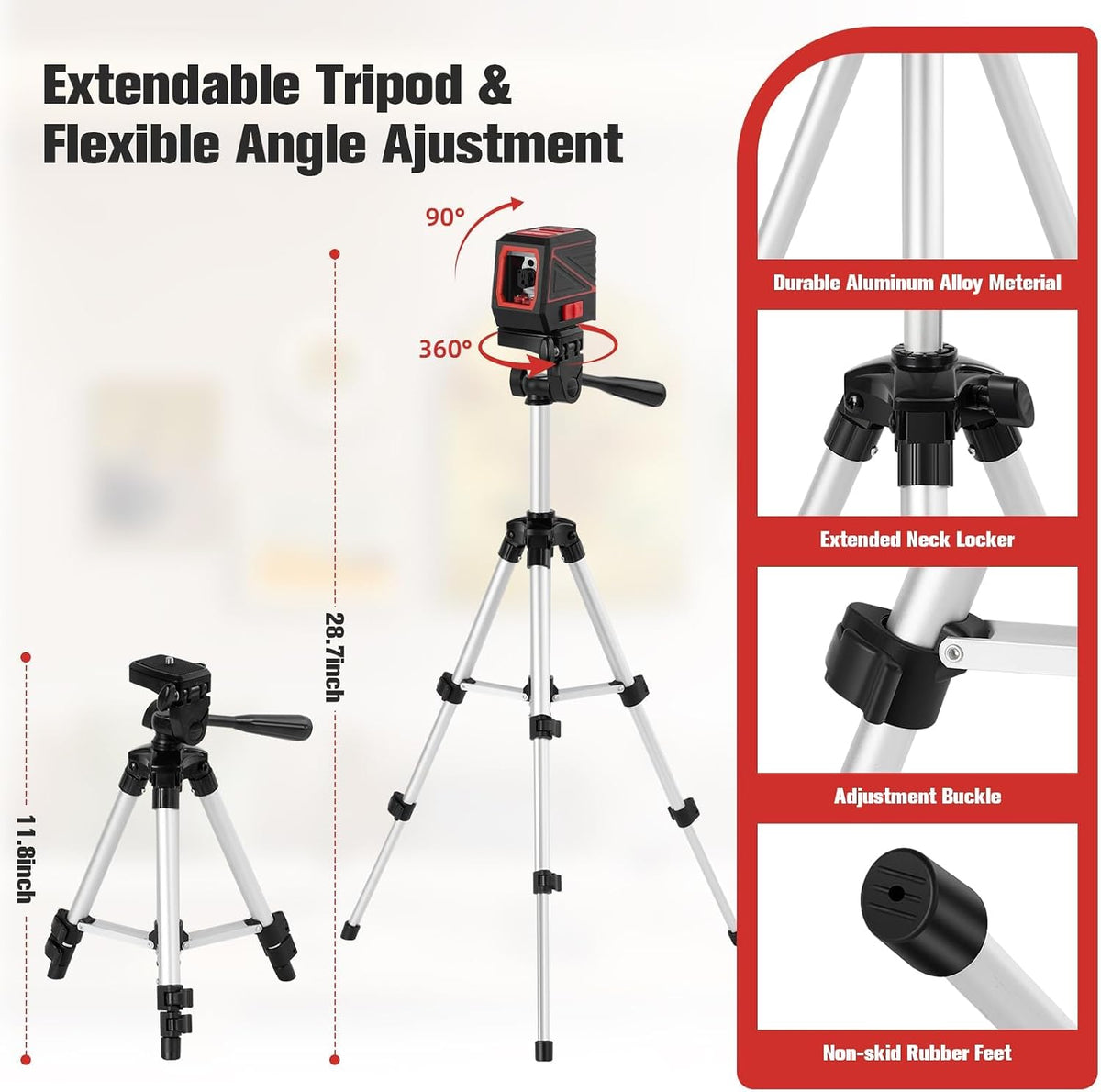 Laser Level with Tripod