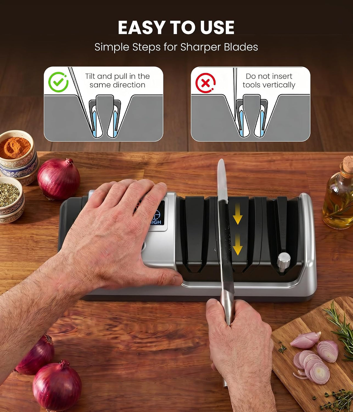 Electric Knife Sharpener